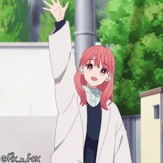 👋 Yuzuha Usami A Sign of Affection telegram sticker