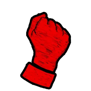 👊 cử chỉ xúc phạm, bạo lực, cử chỉ Ý, tranh cãi, nắm đấm, tay, sự xúc phạm telegram sticker
