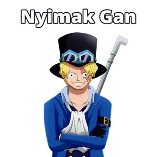 One Piece by @arvazacky telegram stickers