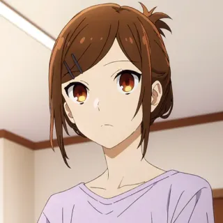 📚 Remi Ayasaki Horimiya anime, garota, Remi Ayasaki, Horimiya, fofa telegram sticker