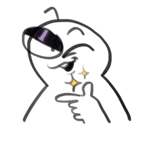 😘 Cartoon, Figur, Beleidigung, Spott telegram sticker