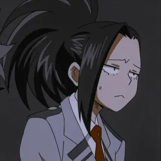 🖤 Momo Yaoyorozu My Hero Academia Anime, My Hero Academia, Momo Yaoyorozu telegram sticker