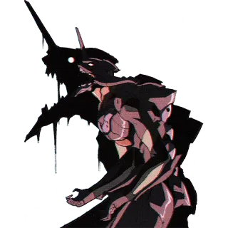 😁 mecha, robot, anime, sci-fi, fighting telegram sticker