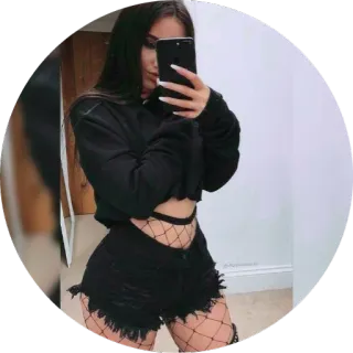 😘 mulher, selfie, espelho, moda, retrato, menina telegram sticker