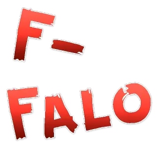 😡 FALO whatsapp sticker