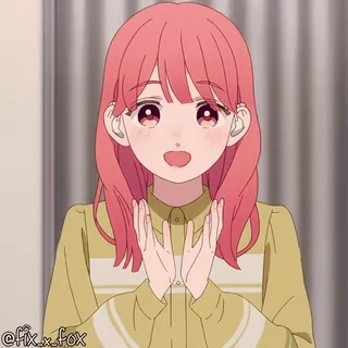 👏 Akane Kurokawa Oshi no Ko telegram sticker