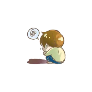 Eggnoid chibi whatsapp stickers