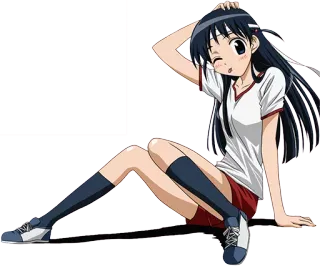 😛 Anime, Gadis, Anak sekolah, Imut, Seragam, Kartun telegram sticker