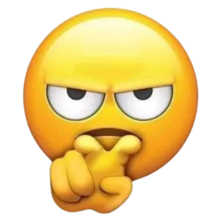 🥵 emoji, angry, upset, expression, yellow telegram sticker