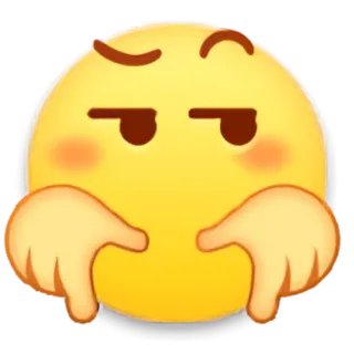 🖕 Emoji, Nastrój, Wyraz, Urocze, Grafika cyfrowa, Reakcja telegram sticker