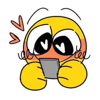 😍 Emoji, Amore, Telefono, Felice, Carino telegram sticker