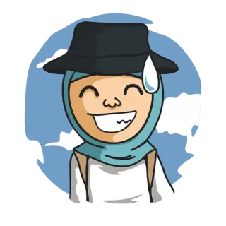 😅 telegram sticker