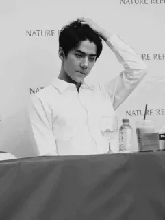 ➖ NATURE REPL Coreano, K-Pop, K-Pop, Celebridade, Masculino, Pessoa telegram sticker