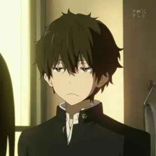 -「Oreki Houtarou🎐↯」¦ @kpopstan ♡↯ telegram stickers