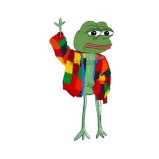 🐸 Pepe the Frog Pepe, frog, meme, Internet meme telegram sticker