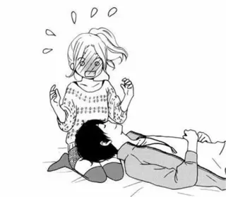❤ 만화, 커플, 만화, 애니메이션, 사랑 telegram sticker