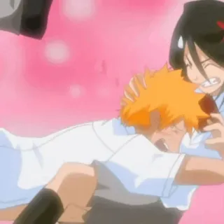 🍁 Ichigo Kurosaki Bleach Anime, Cartoni animati, Combattimento, Personaggi, Bleach telegram sticker