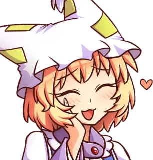 😌 anime, manga, character, illustration, cute telegram sticker