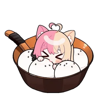 😋 Milky Queen Virtual YouTuber telegram sticker