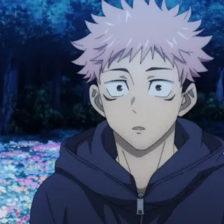 🍂 Yuji Itadori Jujutsu Kaisen Anime, Manga, Jujutsu Kaisen, Yuji Itadori, Charakter whatsapp sticker