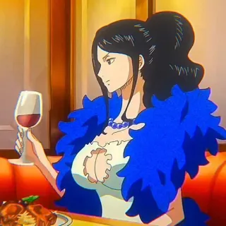 📚 Nico Robin One Piece anime, one piece, nico robin, woman, character whatsapp sticker