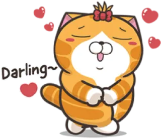 Lan Lan Cat 17 (EN ver.)  @RekcitsEnilbot whatsapp stickers