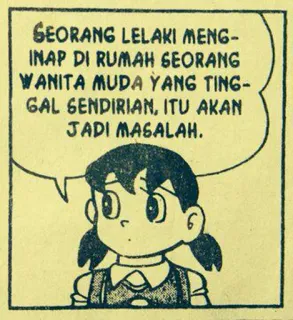 😌 SEORANG LELAKI MENG-
INAP DI RUMAH SEORANG
WANITA MUDA YANG TING-
GAL SENDIRIAN, ITU AKAN
JADI MASALAH. whatsapp sticker
