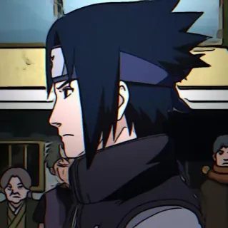 🎌 Sasuke Naruto Sasuke, Naruto, anime, manga, Uchiha telegram sticker