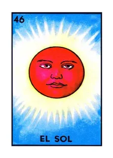 🌞 EL SOL 태양, 로테리아, 카드, 멕시코, 엘솔 telegram sticker