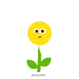 🤧 bloem, emoji, plant, schattig, natuur, cartoon telegram sticker