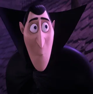 🧛‍♂ Dracula Hotel Transylvania 吸血鬼, カートゥーン, キャラクター, モンスター, ホテル・トランシルヴァニア, ドラキュラ telegram sticker