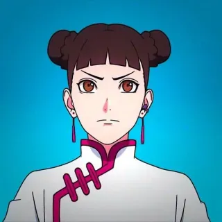 🎋 Tenten Naruto 텐텐, 나루토, 애니메이션, 만화, 닌자, 캐릭터 telegram sticker