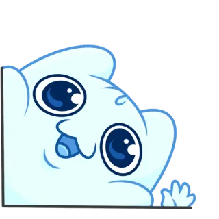 👋 귀여운, 동물, 만화, 카와이, 스티커 telegram sticker