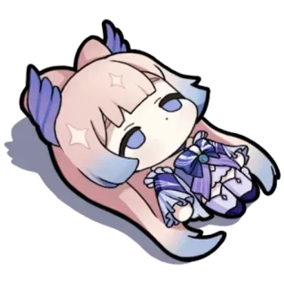 🌟 Sangonomiya Kokomi Genshin Impact anime, game, genshin impact, kokomi, sangonomiya kokomi, cute telegram sticker