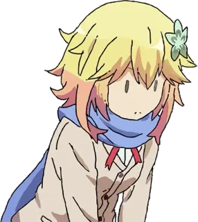 😑 anime, cartoon, character, illustration, sticker, cute whatsapp sticker