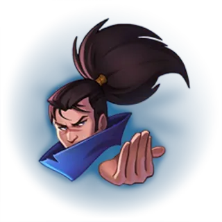 💨 Yasuo League of Legends Videogioco, Personaggio, Yasuo, League of Legends, Sticker telegram sticker