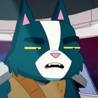 😑 Gary Goodspeed Final Space animé, dessin animé, chat, espace, science-fiction, Final Space, Gary Goodspeed whatsapp sticker