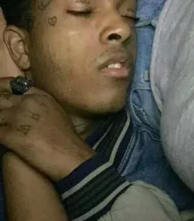 💔 XXXTentacion Rappeur, Musique, Artiste, Portrait telegram sticker