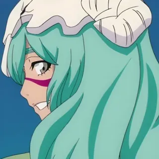 👼 Neliel Tu Oderschvank Bleach Anime, Manga, Cartoni animati, Neliel, Bleach whatsapp sticker