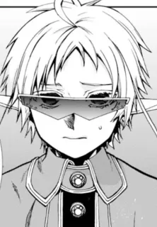 😎 Anime, Charakter, Manga, Illustration, Kunst, Visier telegram sticker