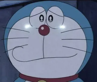 🥺 Doraemon Hoạt hình, Anime, Khóc, Buồn whatsapp sticker