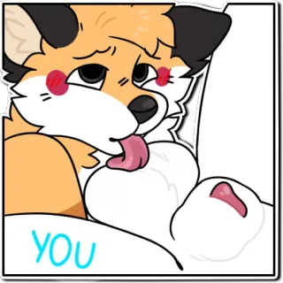 👅 YOU telegram sticker