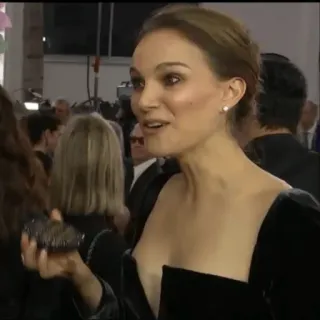 🍄 Natalie Portman atriz, celebridade, pessoa, mulher telegram sticker