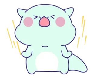 💗 Dibujos animados, Mono, Chibi, Kawaii, Animal telegram sticker