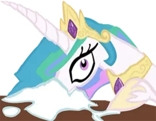 🥥 Princess Celestia My Little Pony Cartoon, Pony, Celestia, Niedlich, Pastell, Prinzessin telegram sticker