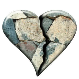 Разбитые сердца @eeZee_stickers telegram stickers