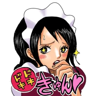 😍 きゅん anime, carino, maid, kawaii telegram sticker