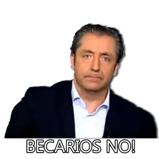 😠 BECARIOS NO! Spagnolo, Meme, Tirocinanti whatsapp sticker