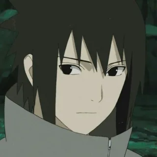 🌟 Sasuke Uchiha Naruto anime, manga, ninja, sasuke, uchiha, cartoon telegram sticker