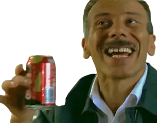 🥤 男人, 微笑, 饮料, 汽水, 快乐 telegram sticker